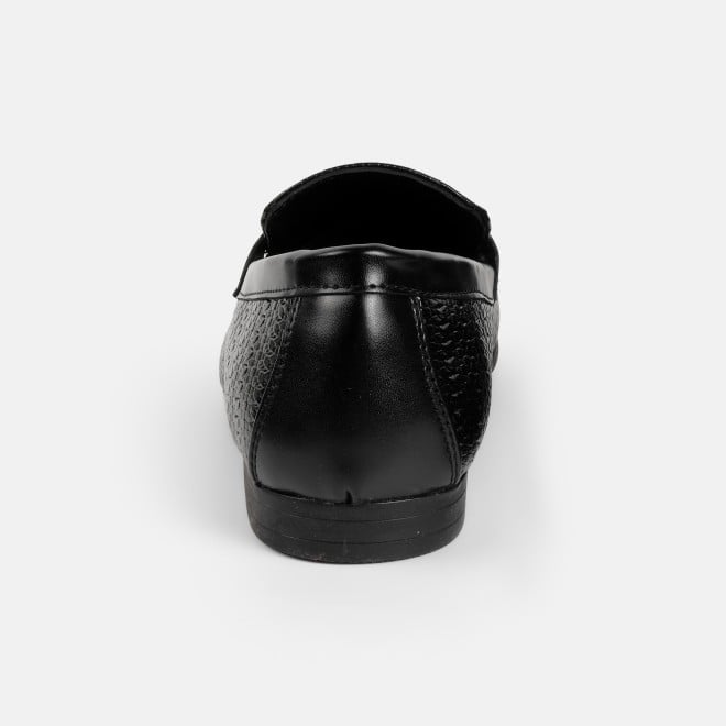 Mochi Men Black Formal Moccasin (SKU: 19-896-11-40)