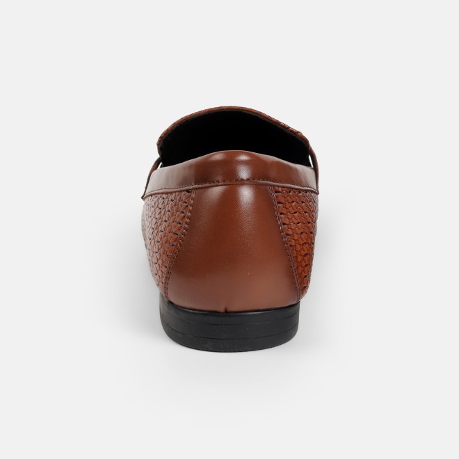 Mochi Men Tan Formal Moccasin (SKU: 19-896-23-40)
