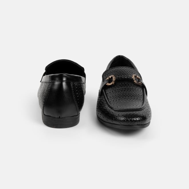 Mochi Men Black Formal Moccasin (SKU: 19-896-11-40)