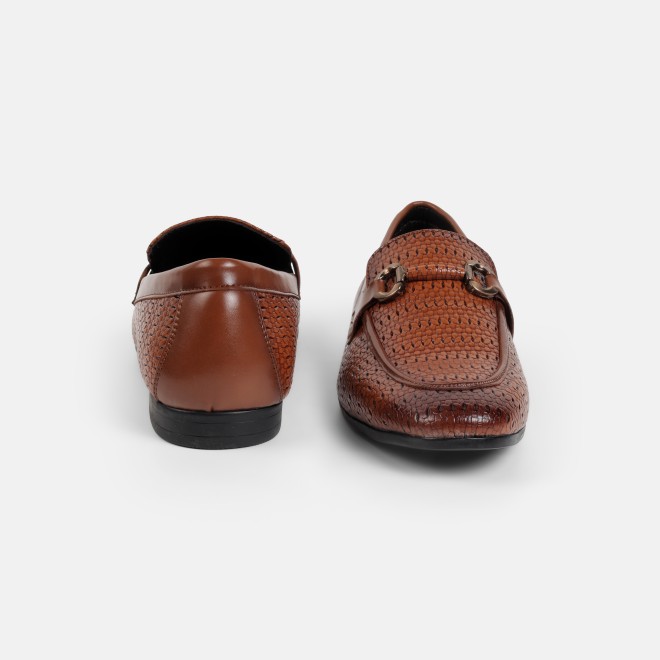 Mochi Men Tan Formal Moccasin (SKU: 19-896-23-40)