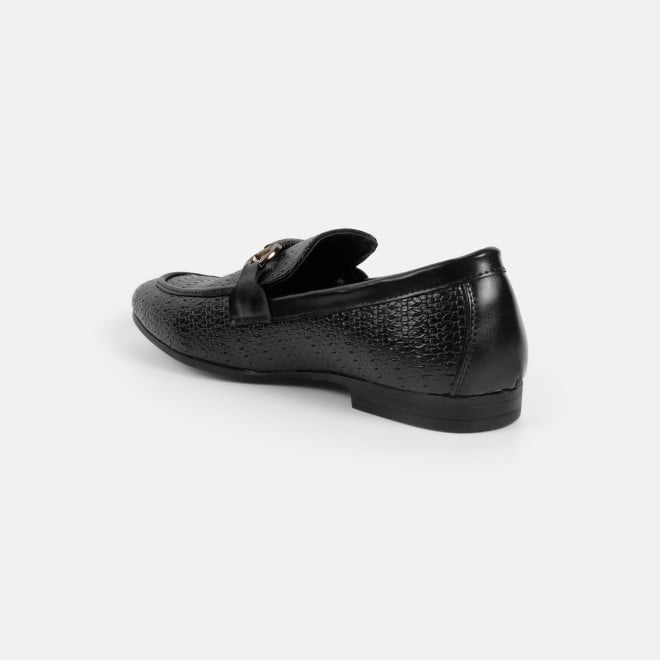 Mochi Men Black Formal Moccasin (SKU: 19-896-11-40)