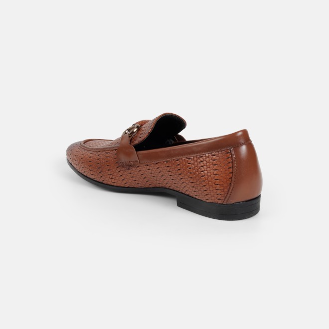 Mochi Men Tan Formal Moccasin (SKU: 19-896-23-40)