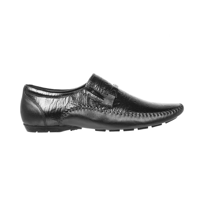 Mochi Men Black Formal Moccasin (SKU: 19-9-11-40)