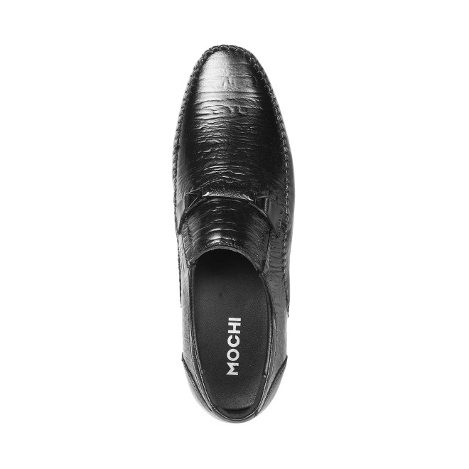 Mochi Men Black Formal Moccasin (SKU: 19-9-11-40)