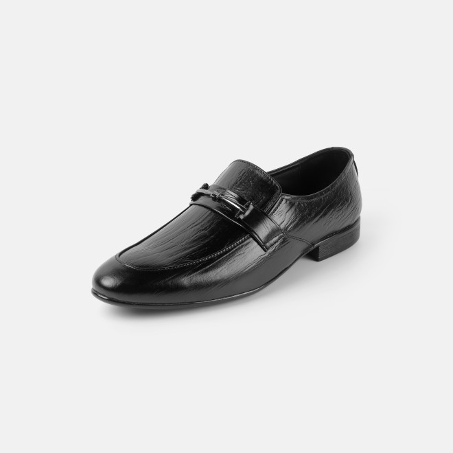 Mochi Men Black Formal Moccasin (SKU: 19-953-11-39)