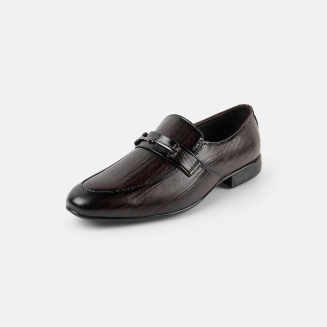 Mochi Men Brown Formal Moccasin (SKU: 19-953-12-39)