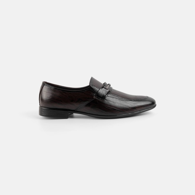 Mochi Men Brown Formal Moccasin (SKU: 19-953-12-39)
