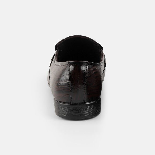 Mochi Men Brown Formal Moccasin (SKU: 19-953-12-39)