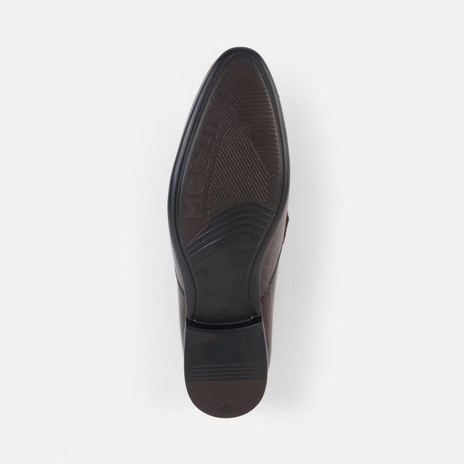 Mochi Men Brown Formal Moccasin (SKU: 19-953-12-39)