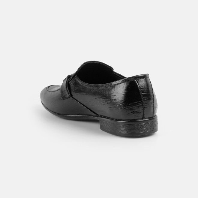 Mochi Men Black Formal Moccasin (SKU: 19-953-11-39)