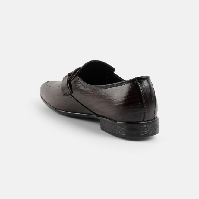 Mochi Men Brown Formal Moccasin (SKU: 19-953-12-39)