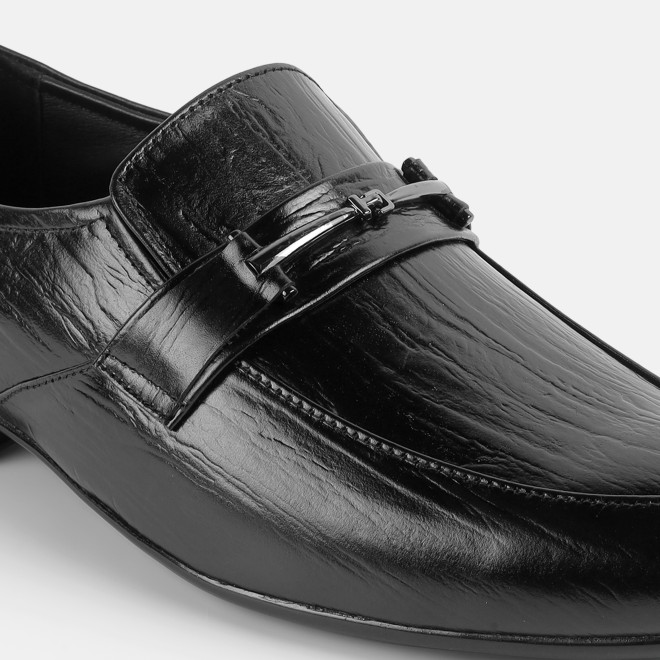 Mochi Men Black Formal Moccasin (SKU: 19-953-11-39)