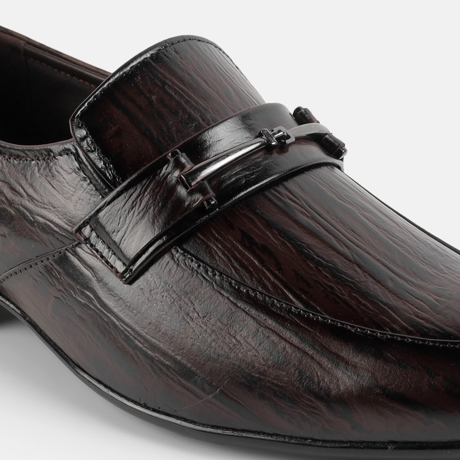 Mochi Men Brown Formal Moccasin (SKU: 19-953-12-39)