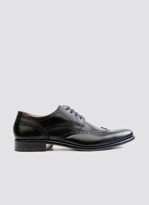 Language Men Black Formal Brogue (SKU: 194-1333-11-40)