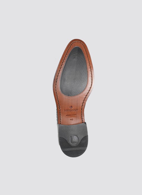 Language Men Black Formal Brogue (SKU: 194-1333-11-40)