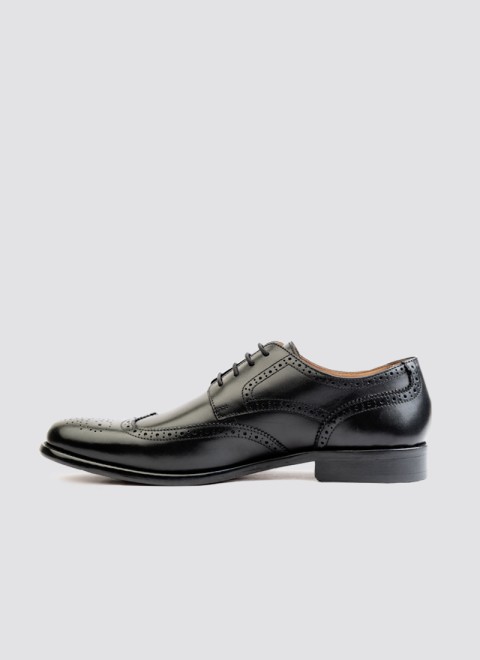 Language Men Black Formal Brogue (SKU: 194-1333-11-40)