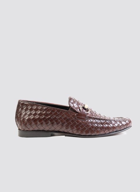 Language Men Brown Casual Loafers (SKU: 194-1341-12-40)