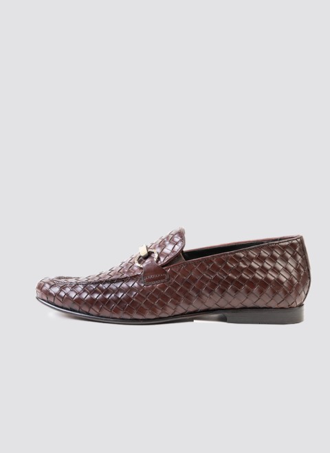 Language Men Brown Casual Loafers (SKU: 194-1341-12-40)