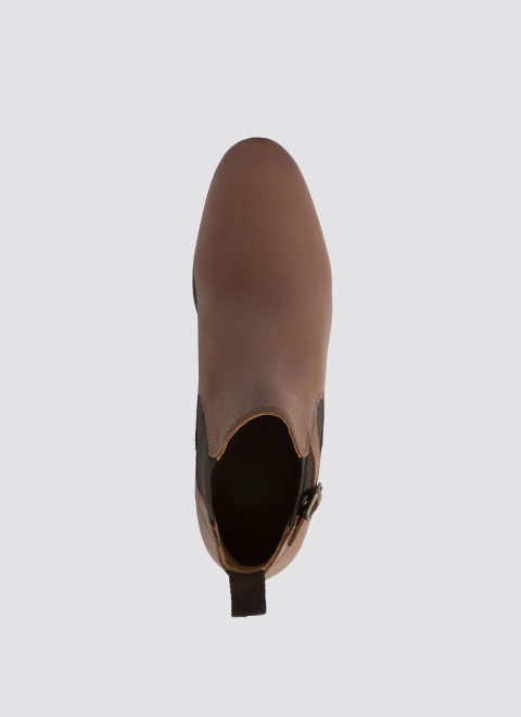 Language Men Tan Formal Boots (SKU: 194-1400-23-40)