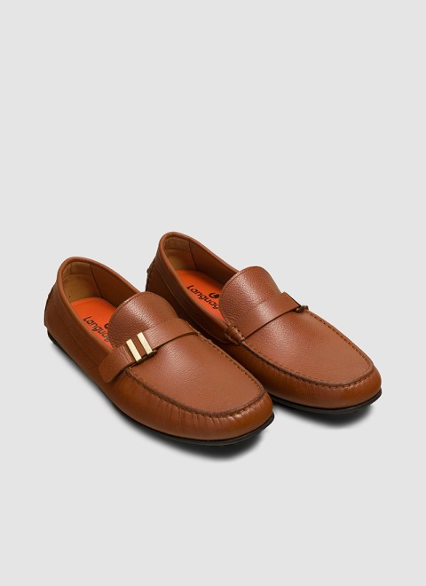 Language Men Tan Casual Loafers (SKU: 194-1450-23-44)