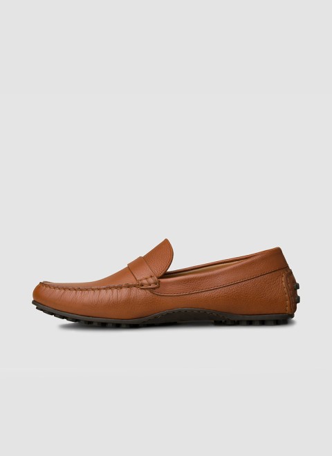 Language Men Tan Casual Loafers (SKU: 194-1450-23-44)