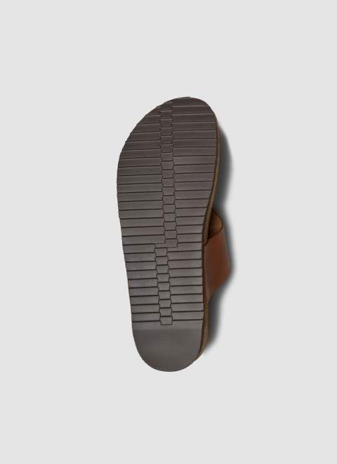 Language Men Tan Casual Slippers (SKU: 194-1501-23-40)