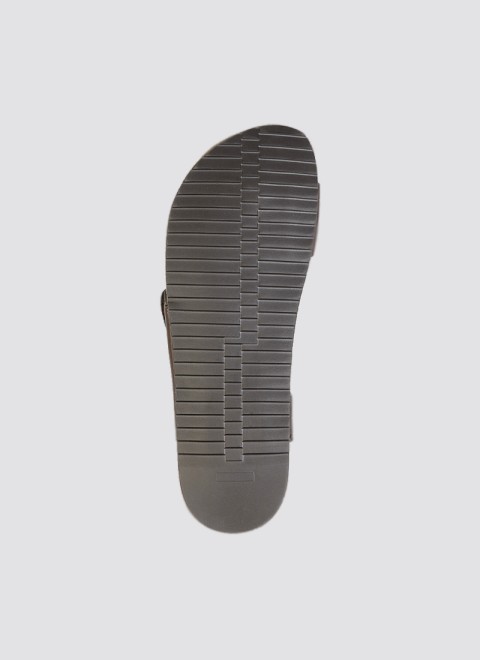 Language Men Brown Casual Slippers (SKU: 194-1503-12-40)