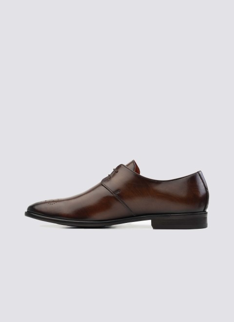 Language Men Brown Formal Lace Up (SKU: 194-1813-12-41)