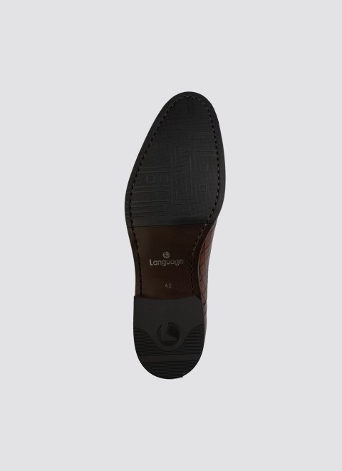 Language Men Tan Formal Boots (SKU: 194-1814-23-40)