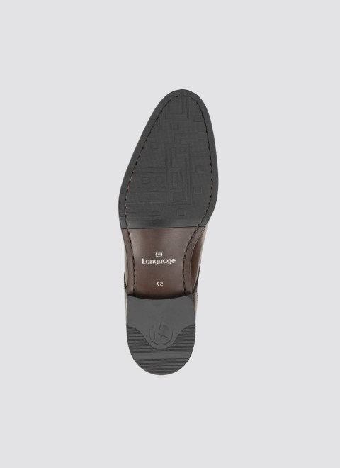 Language Men Brown Formal Lace Up (SKU: 194-1817-12-40)