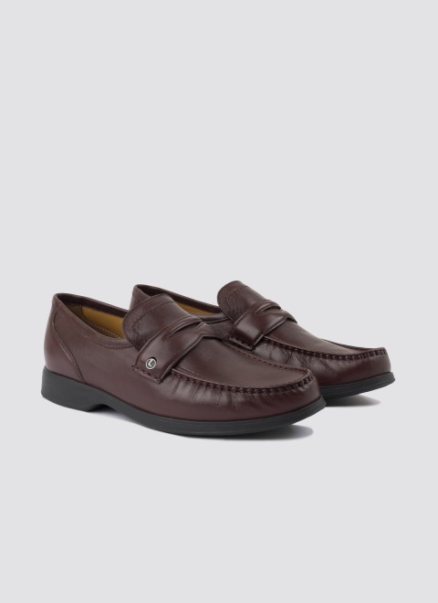 Language Men Wine Casual Loafers