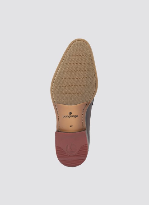 Language Men Bordo Formal Moccasin (SKU: 194-2080-57-42) Language Men Bordo Formal Moccasin (SKU: 194-2080-57-42)
