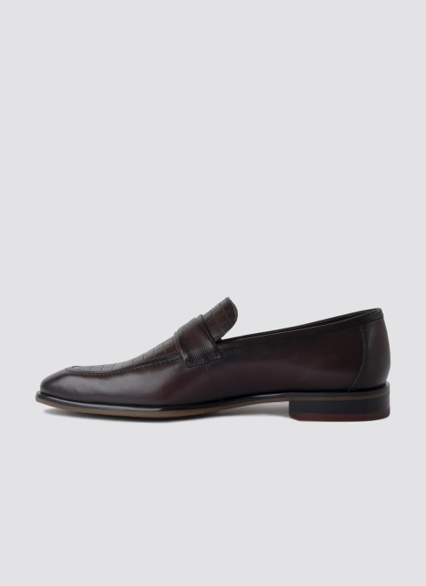 Language Men Bordo Formal Moccasin (SKU: 194-2080-57-42) Language Men Bordo Formal Moccasin (SKU: 194-2080-57-42)