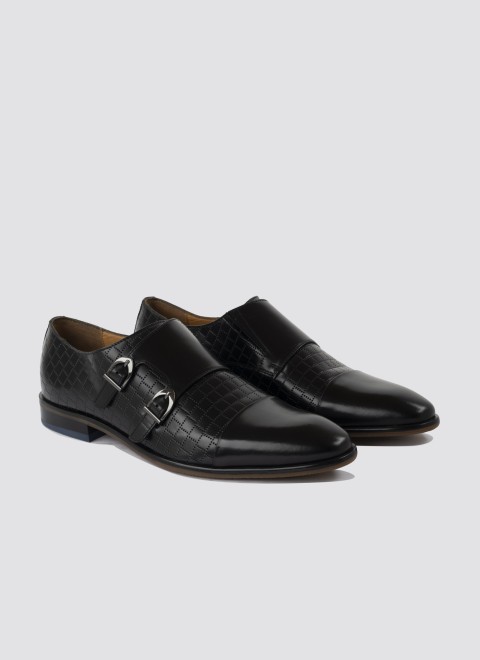 Language Men Black Formal Monk