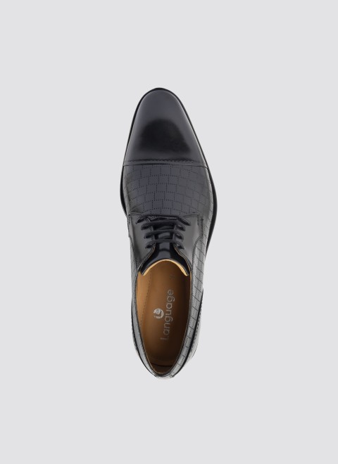 Language Men Black Formal Oxford (SKU: 194-2082-11-40)