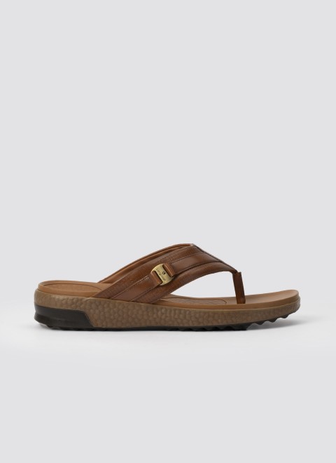 Language Men Tan Casual Slippers (SKU: 194-3040-23-41)