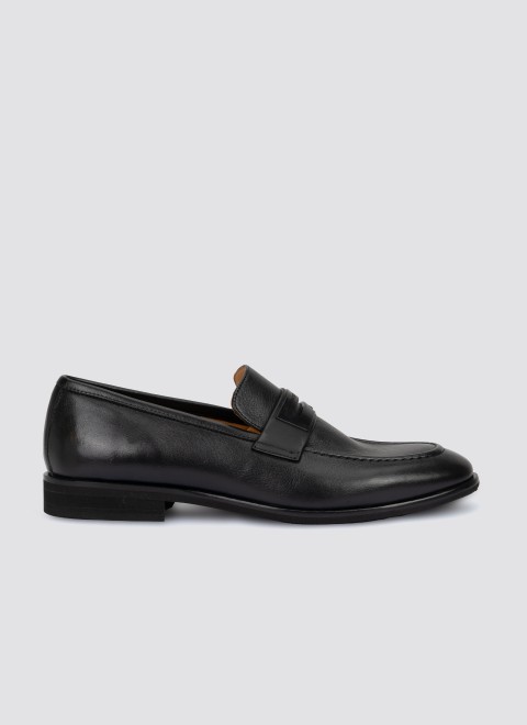 Language Men Black Formal Moccasin (SKU: 194-4022-11-40) Language Men Black Formal Moccasin (SKU: 194-4022-11-40)