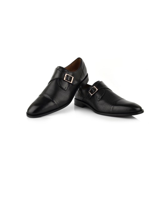 Language Men Black Formal Monk