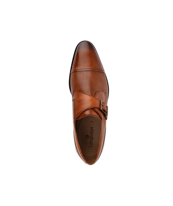 Language Men Tan Formal Monk (SKU: 194-540-23-42)
