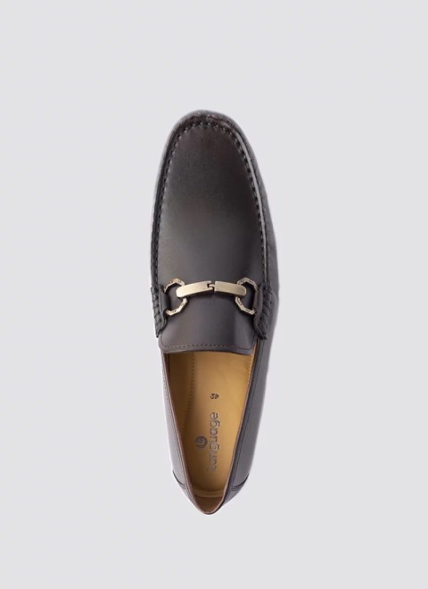 Language Men Brown Casual Loafers (SKU: 194-601-12-40)