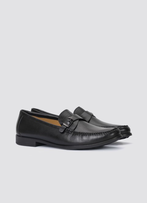 Language Men Black Casual Loafers