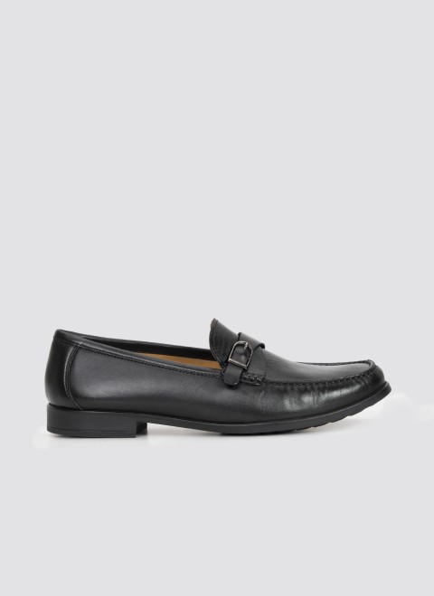 Language Men Black Casual Loafers (SKU: 194-603-11-40)