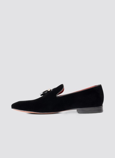 Language Men Black Formal Moccasin (SKU: 194-915-11-40)