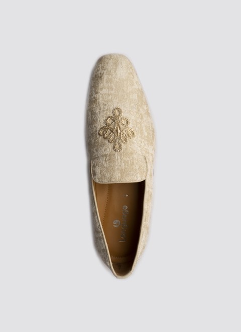 Language Men Beige Party Moccasin (SKU: 194-916-20-40)