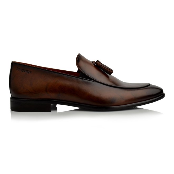 Language Men Brown Party Moccasin (SKU: 194-940-12-43)