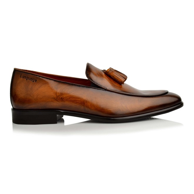 Language Men Tan Party Moccasin (SKU: 194-940-23-41)