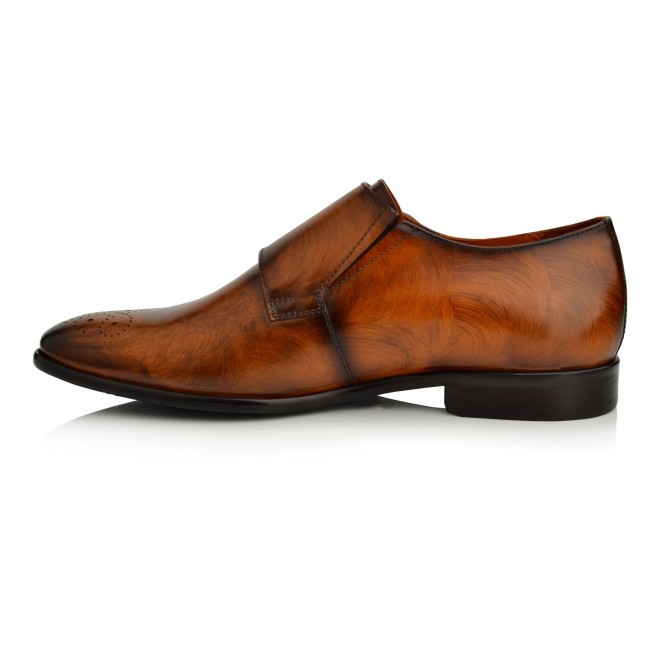 Language Men Tan Formal Monk (SKU: 194-941-23-40)