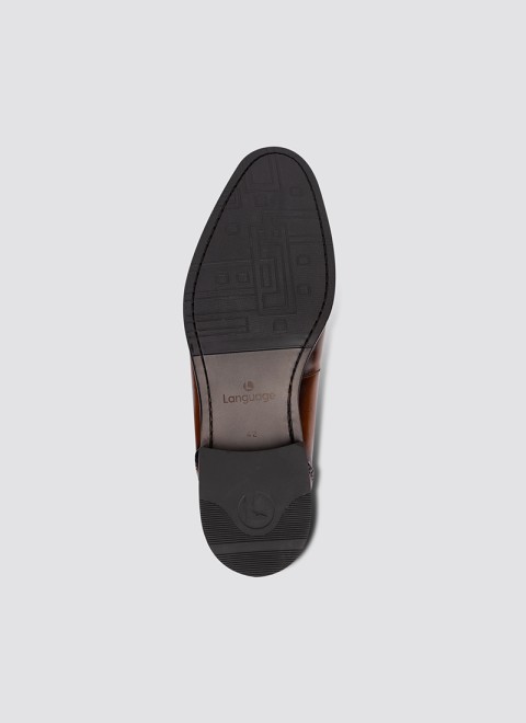 Language Men Tan Formal Oxford (SKU: 194-947-23-40)