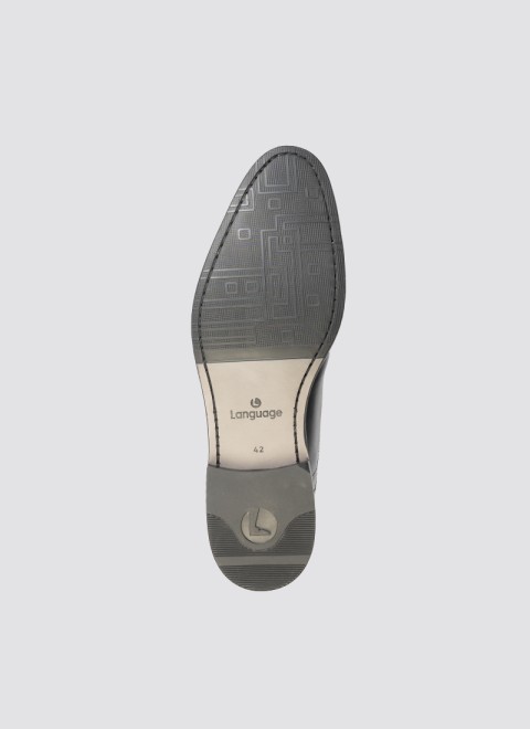 Language Men Black Formal Boots (SKU: 194-948-11-40)