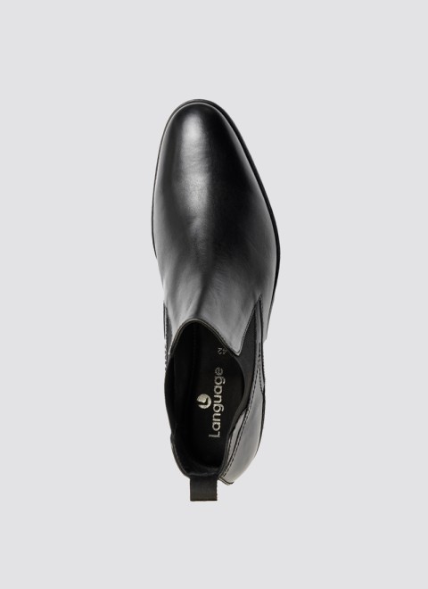 Language Men Black Formal Boots (SKU: 194-948-11-40)